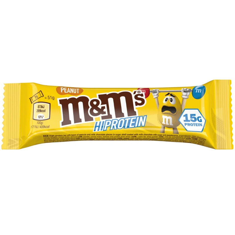 M&M HiProtein Bar Peanut