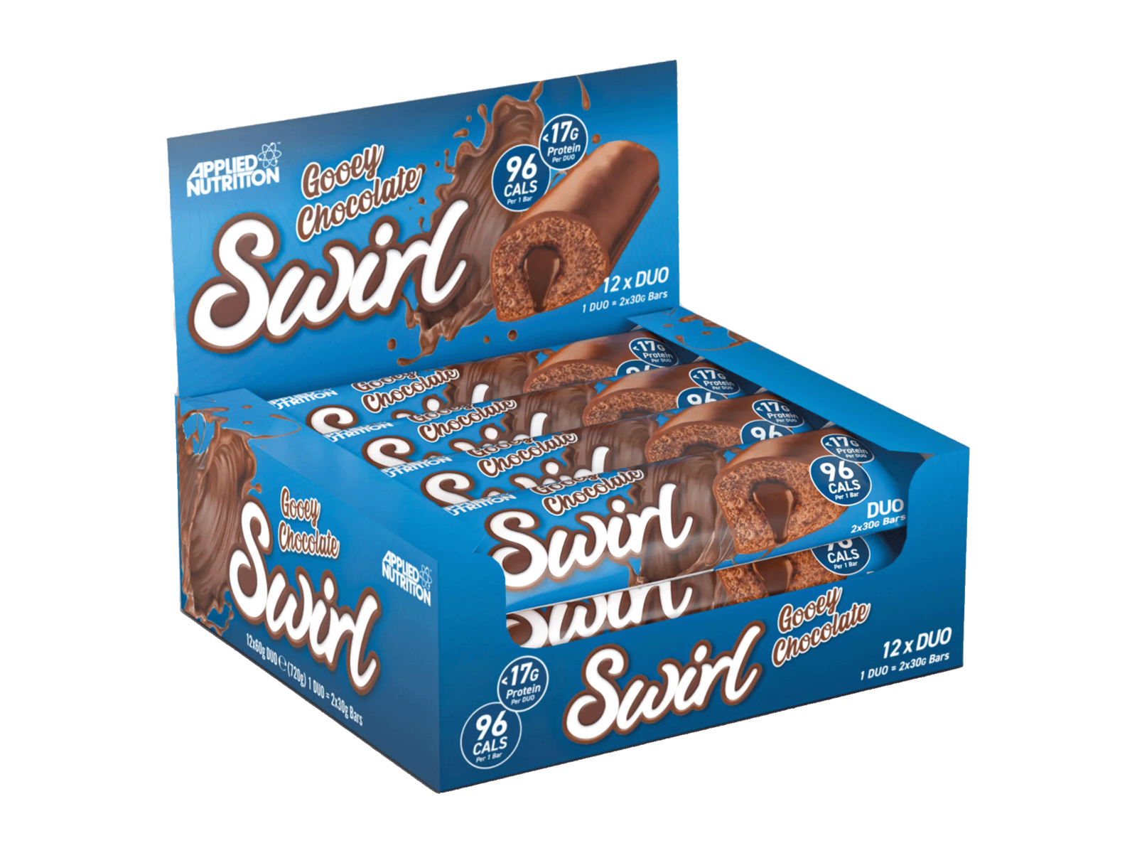  Applied Nutrition Swirl Duo Bar Gooey Chocolate