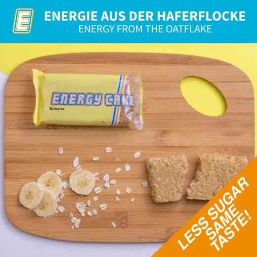 Energy Cake 500 Pro Haferflocken Riegel Banana