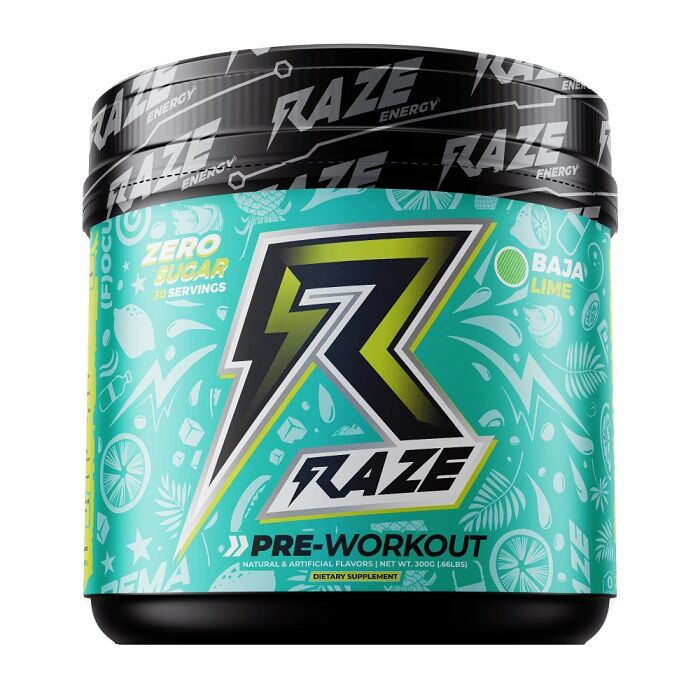 Repp Sports Raze Energy Pre Workout Booster Baja lime