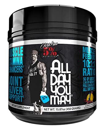 Rich Piana 5% Nutrition ALL DAY YOU MAY Blueberry Lemonade