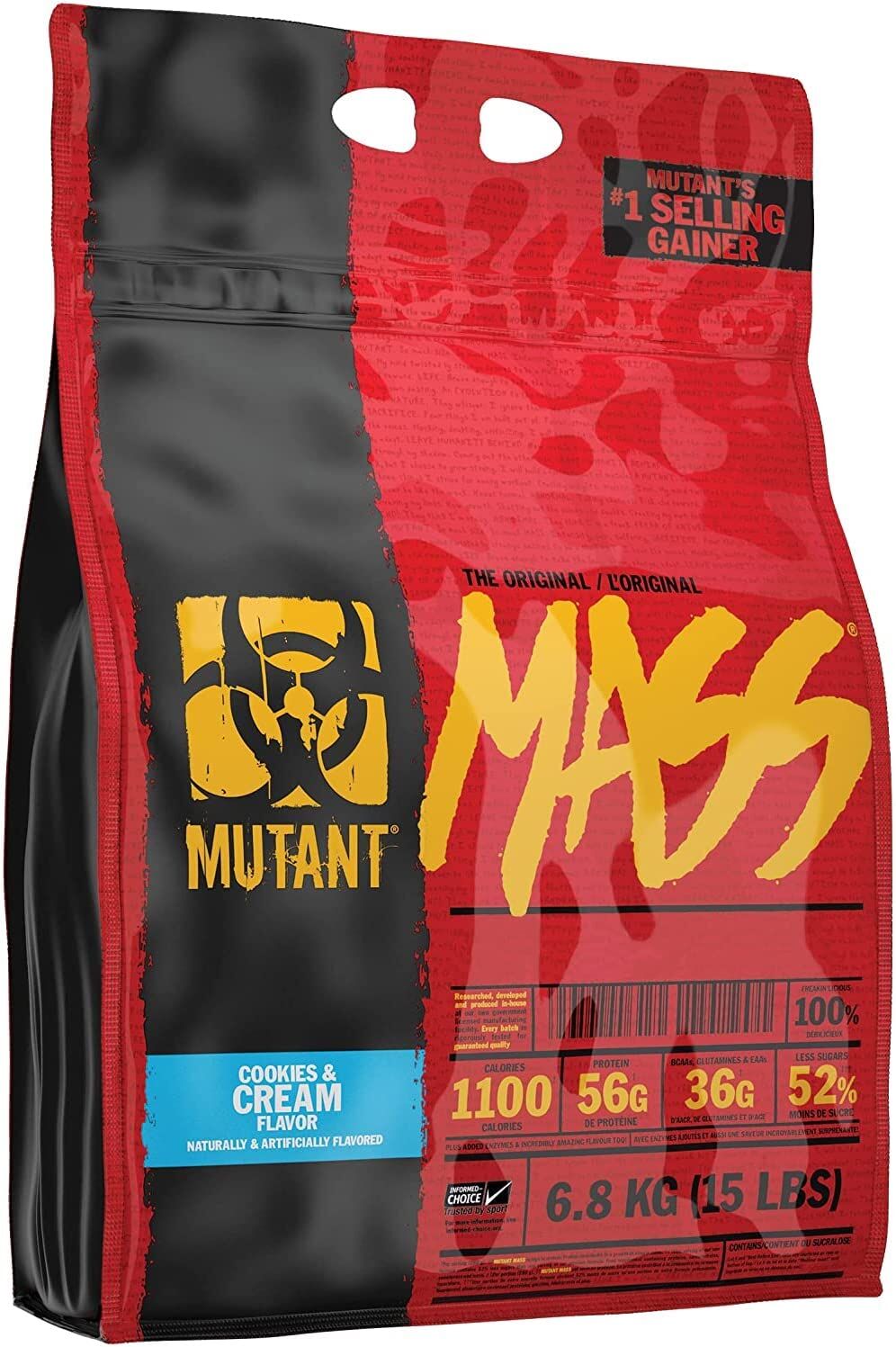 Mutant Weight and Mass Gainer Cookies&Cream