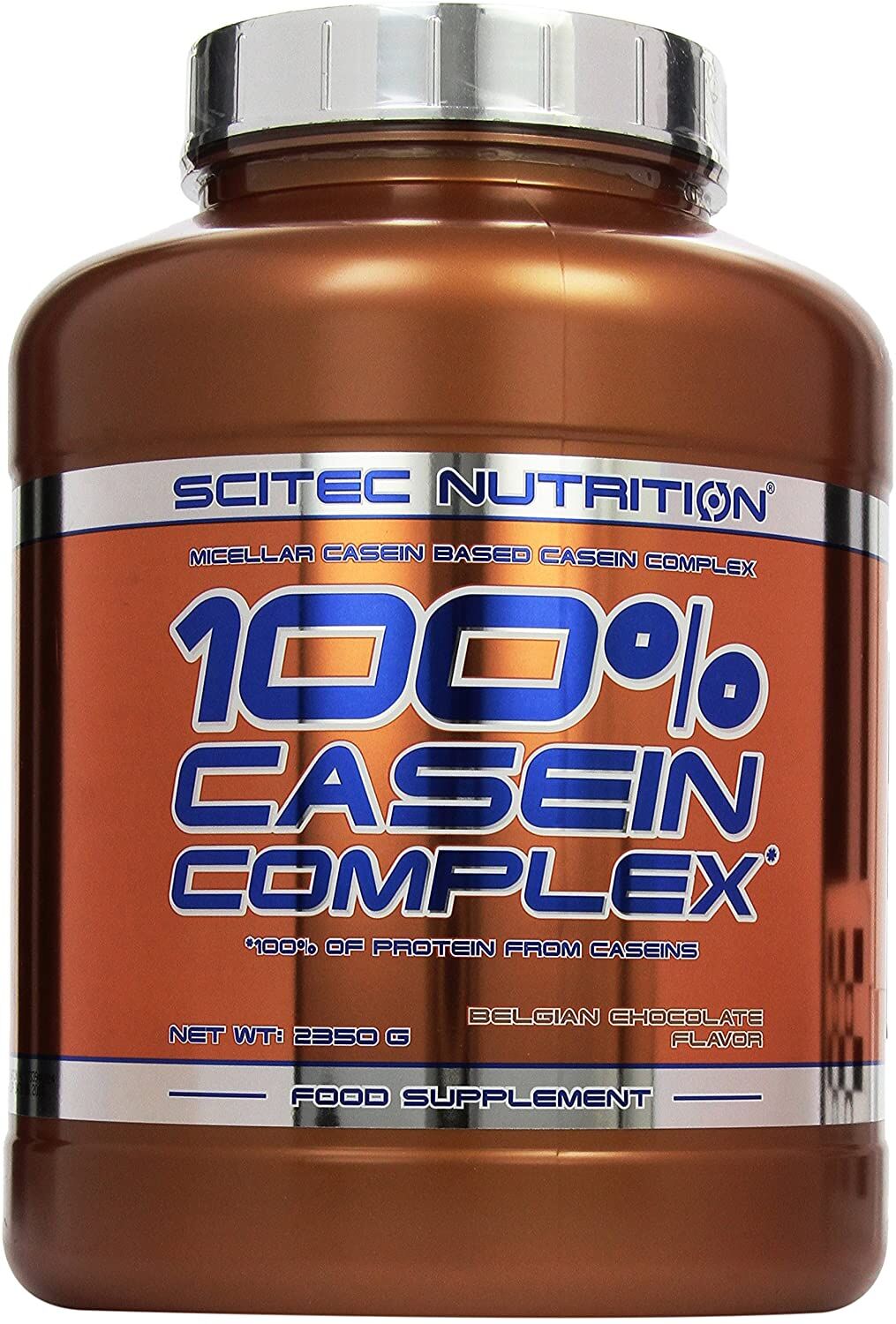  Scitec Nutrition 100% Casein Complex Belgische Schokolade