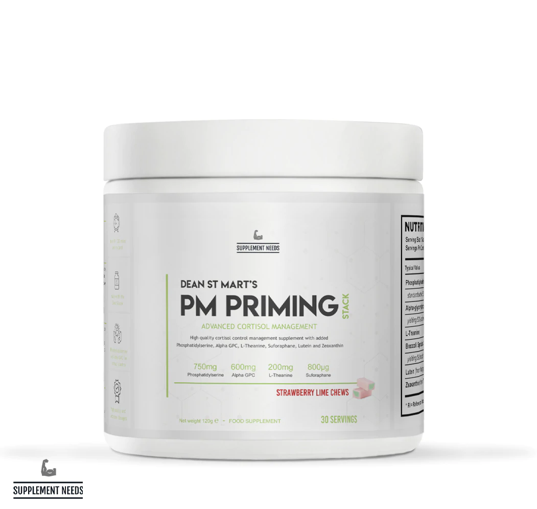 Supplement Needs P.M. Priming Stack Strawberry Lime Chews