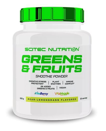 Scitec Nutrition Vita Greens & Fruits Pear Lemon Grass