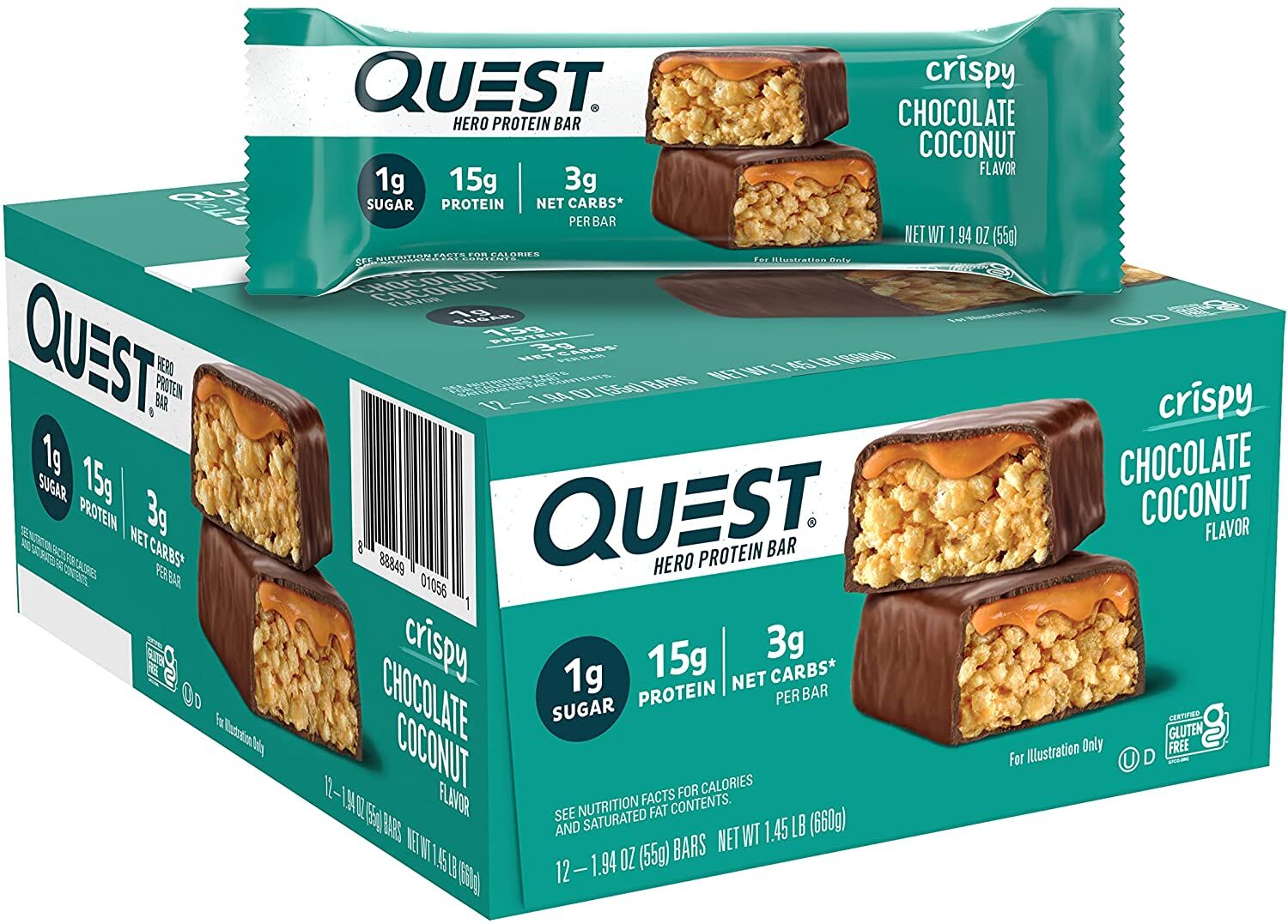 Quest Nutrition Hero Bar Choco Coconut