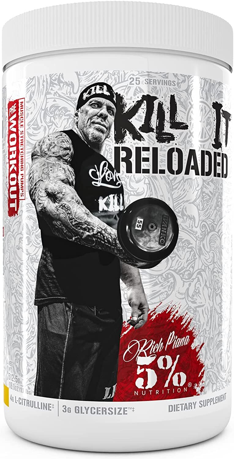  Rich Piana 5% Nutrition Kill It Reloaded Fruit Punch