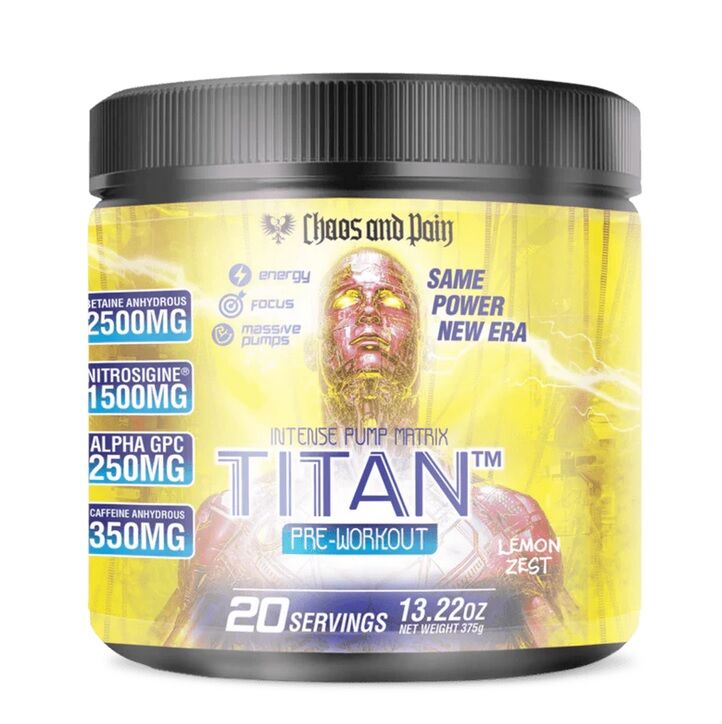 Chaos and Pain Titan Lemon Zest