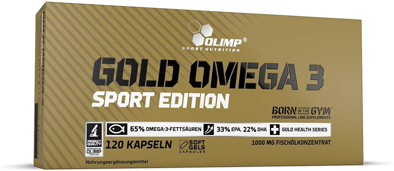 Olimp Omega-3 Gold Sports Edition 120 Kapseln