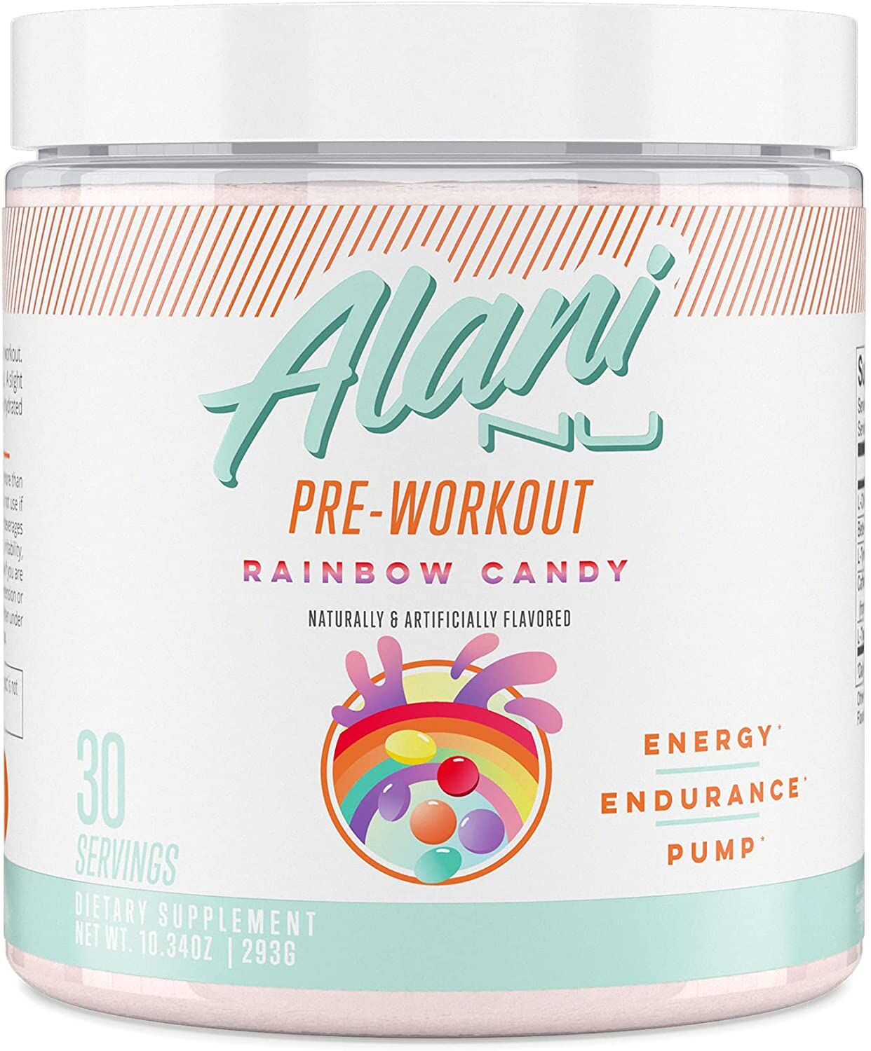 Alani Nu Pre-Workout Rainbow Candy