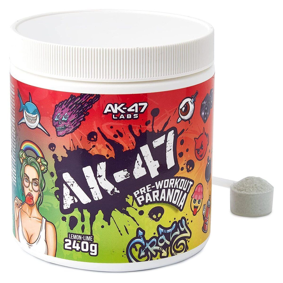 AK-47 Labs Paranoia Pre-Workout Rainbow Candy