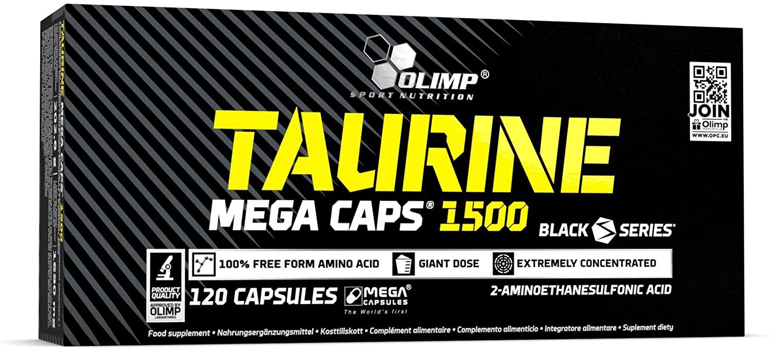 Olimp Taurine Mega Caps 120 kapslen