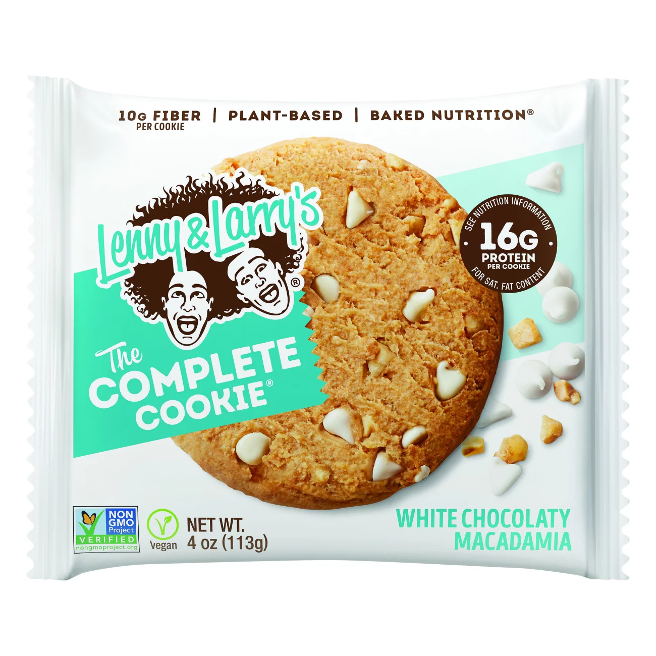 Lenny and Larry's The Complete Cookie White Chocolate Madcadamia
