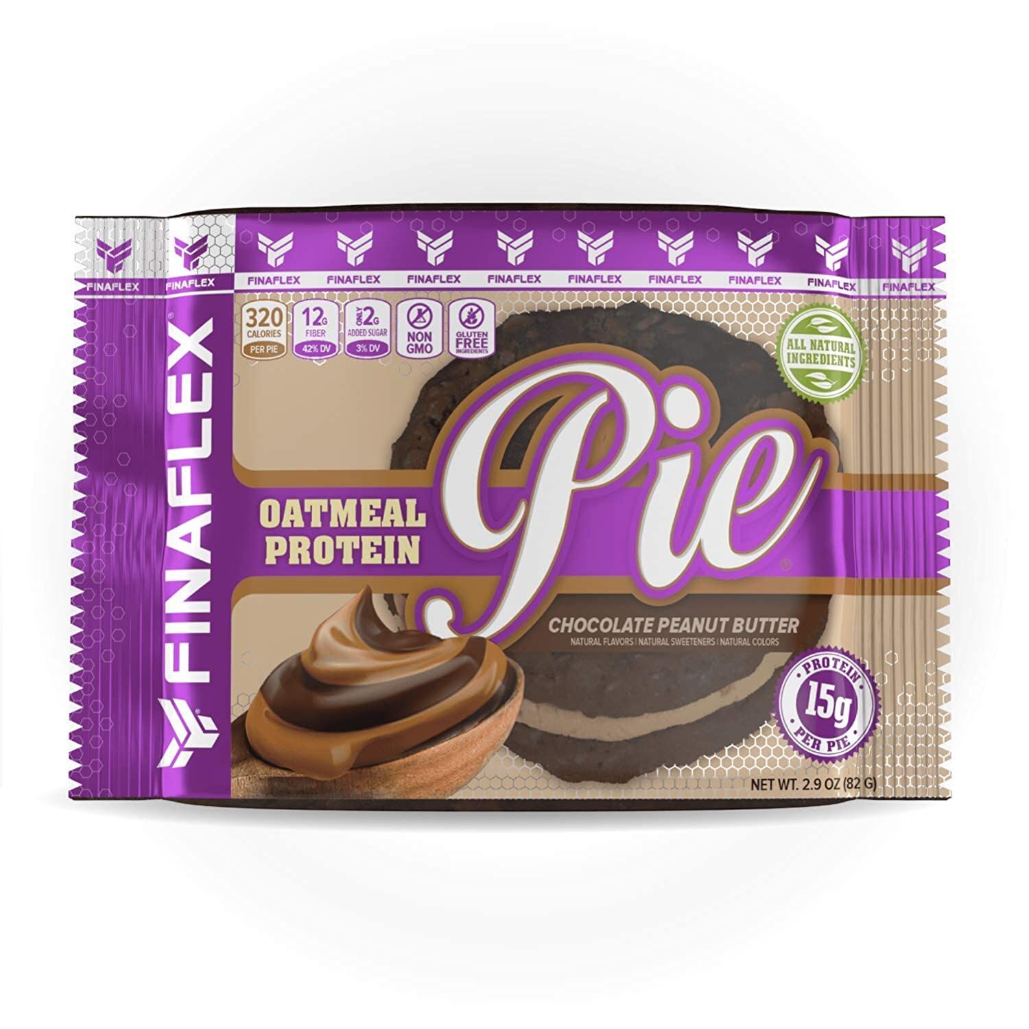 FinaFlex Oatmeal Protein Pie Chocolate Peanut Butter