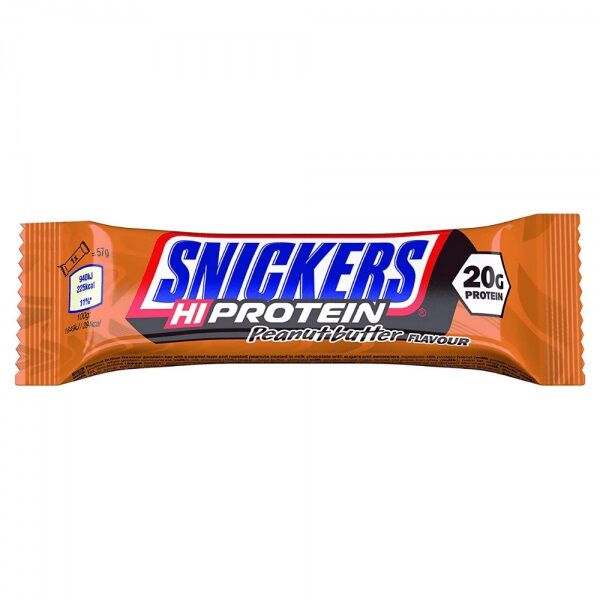 Snickers Hi Protein Creamy Peanut Butter Riegel