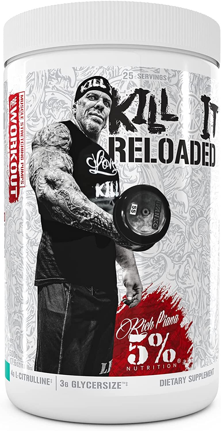  Rich Piana 5% Nutrition Kill It Reloaded Frostbite