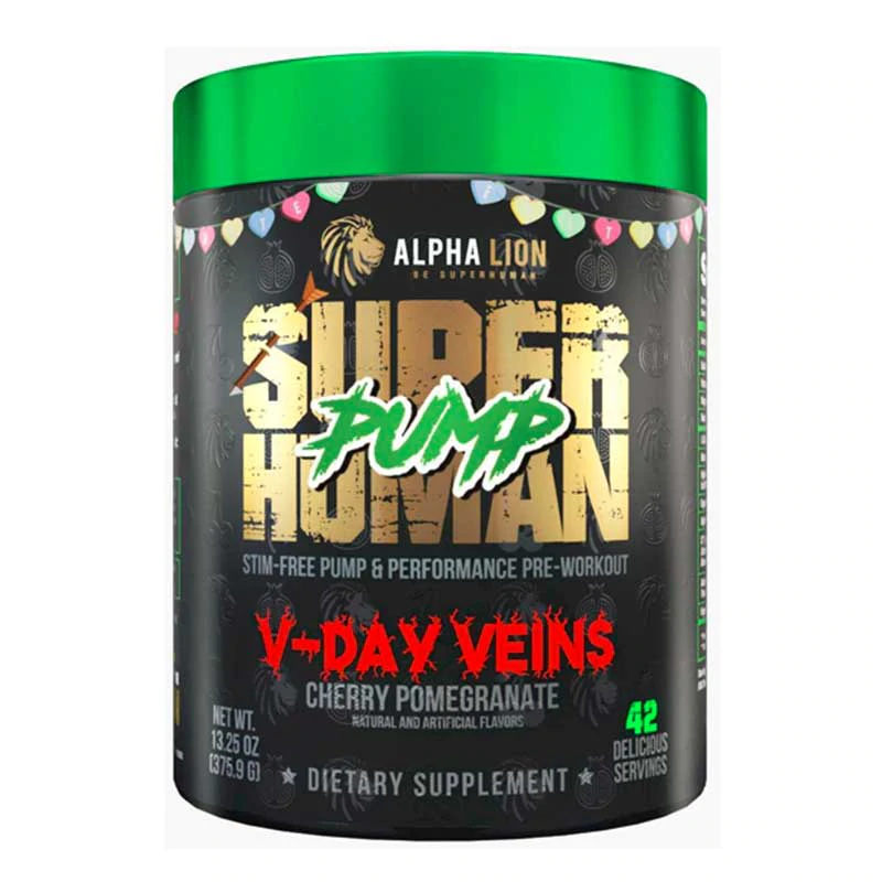 Alpha Lion Superhuman Pump V Day Veins