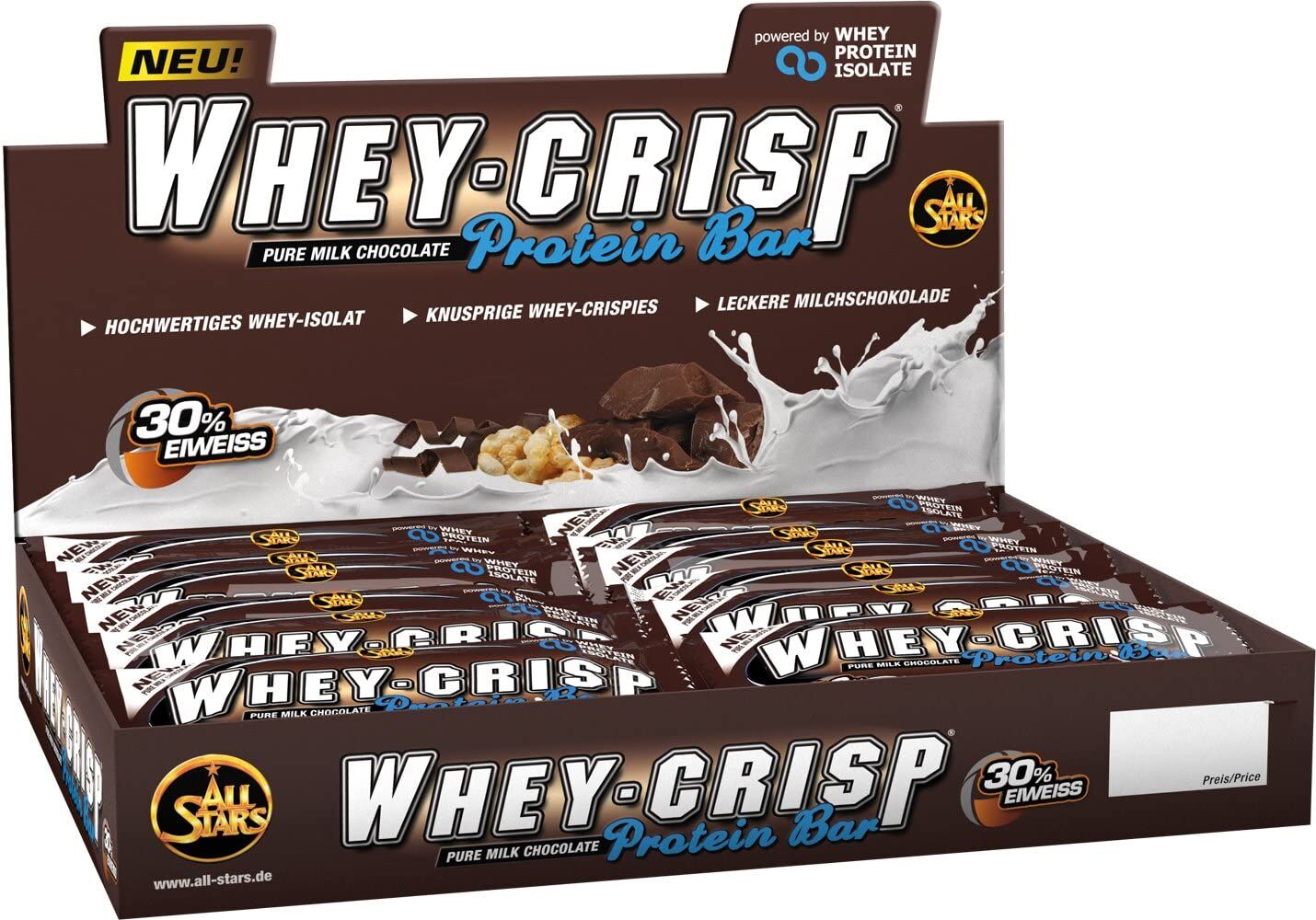  Whey Crisp Protein Bar 