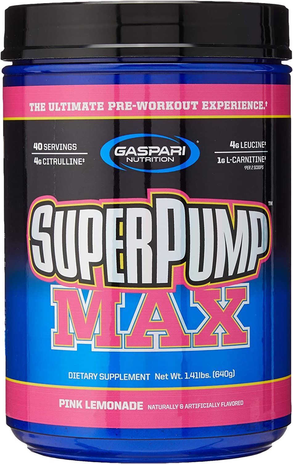 Gaspari SuperPump Max 640g Pink Lemonade