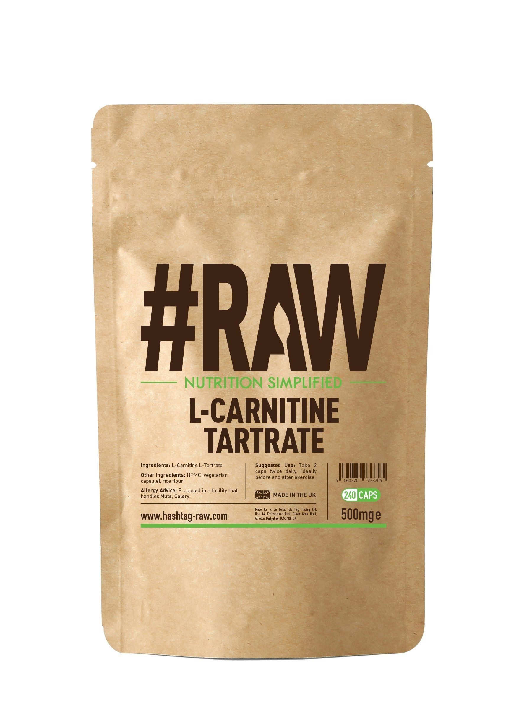 #RAW L-Carnitine Tartrate 120 Kapseln
