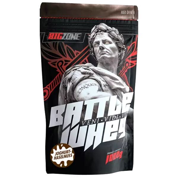 Big Zone Battle Whey 1000g Haselnuss Joghurt