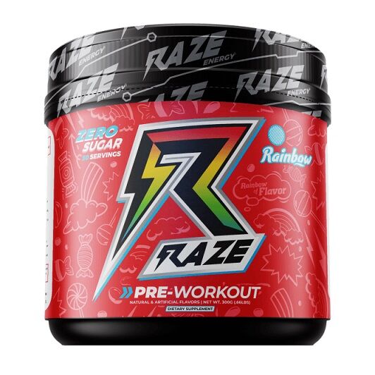 Repp Sports Raze Energy Pre Workout Booster Rainbow
