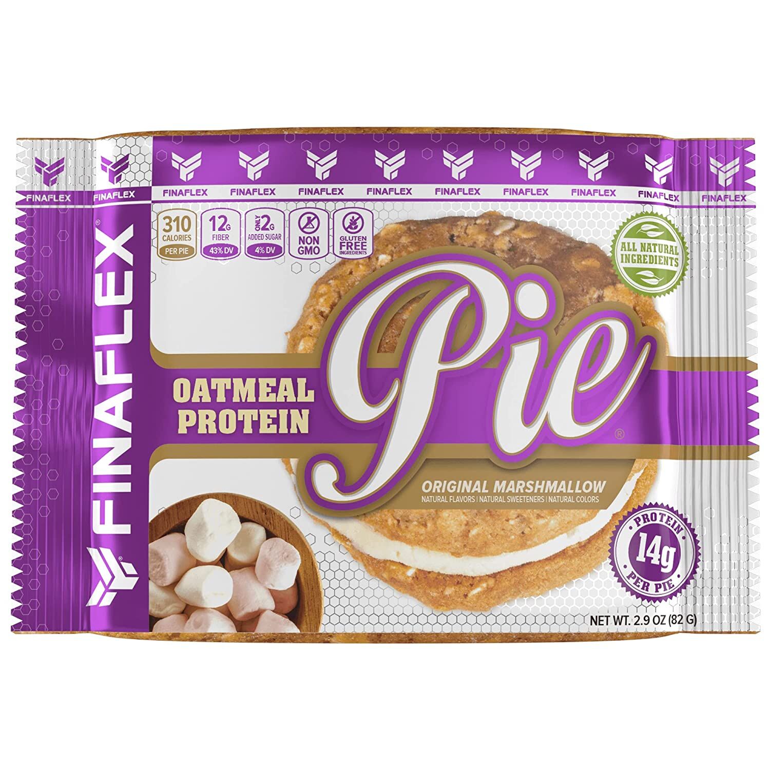 FinaFlex Oatmeal Protein Pie Original Marshmallow