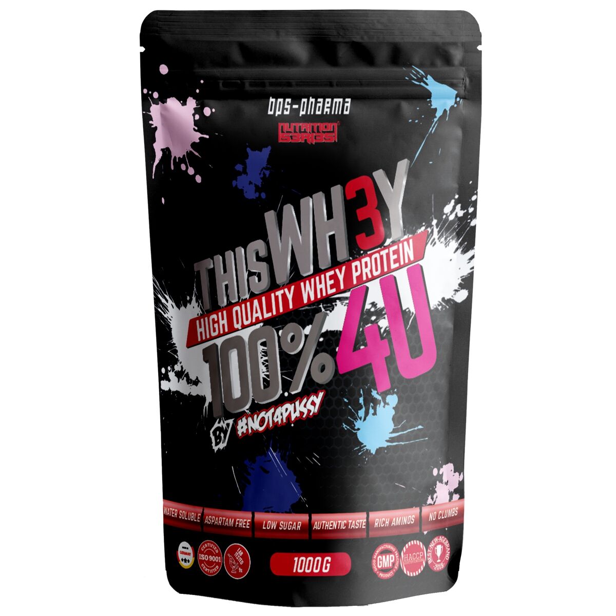 BPS Pharma Whey 4U Strawberry Cheesecake