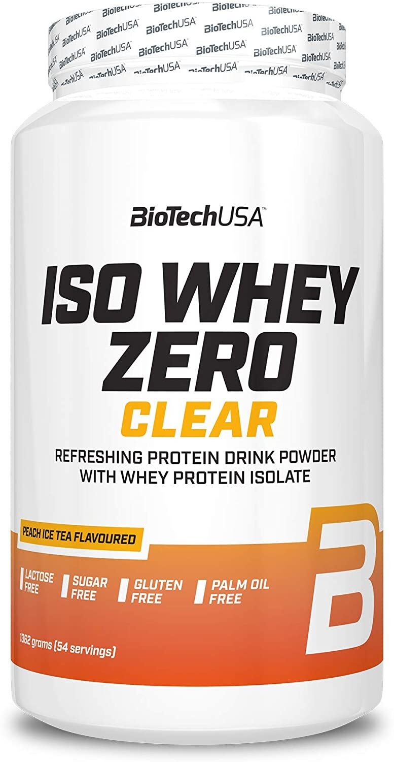 BioTech USA Iso Whey Zero Clear Pfirsich Ice Tea