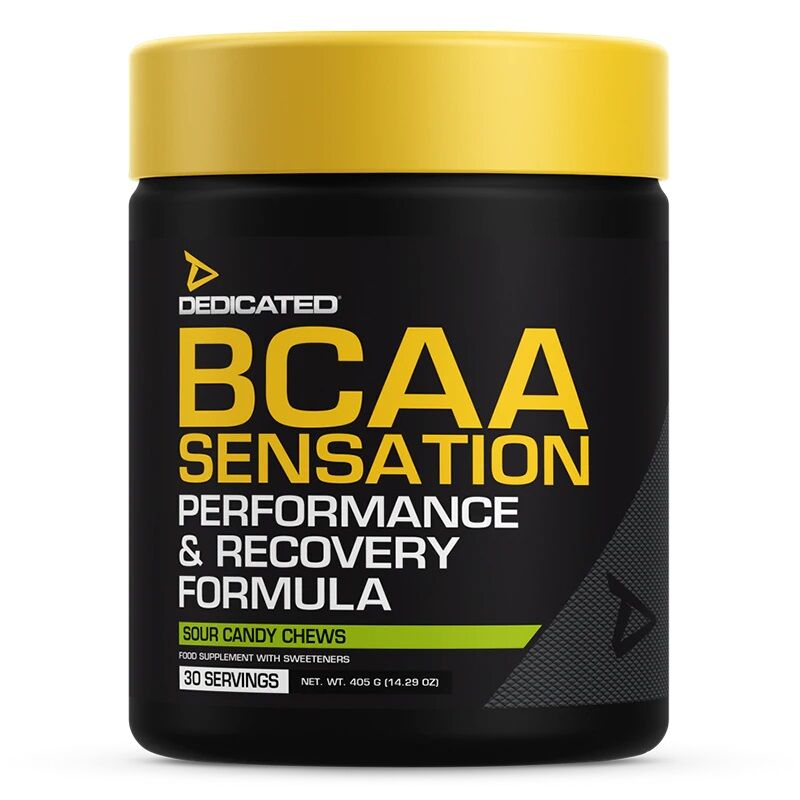 Dedicated Nutrition BCAA Sensation Sour Cnady Chews