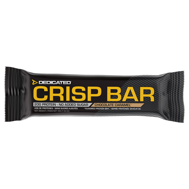 Dedicated Nutrition Dedicated Crisp Bar Chocolate & Caramel