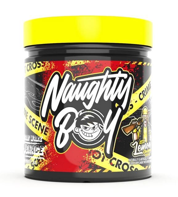  Naughty Boy Menace Pre-Workout Start Warz Luigi Lemon Shotgun Sherbet
