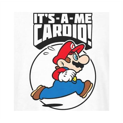 Nintendo T-Shirt Mario Cardio