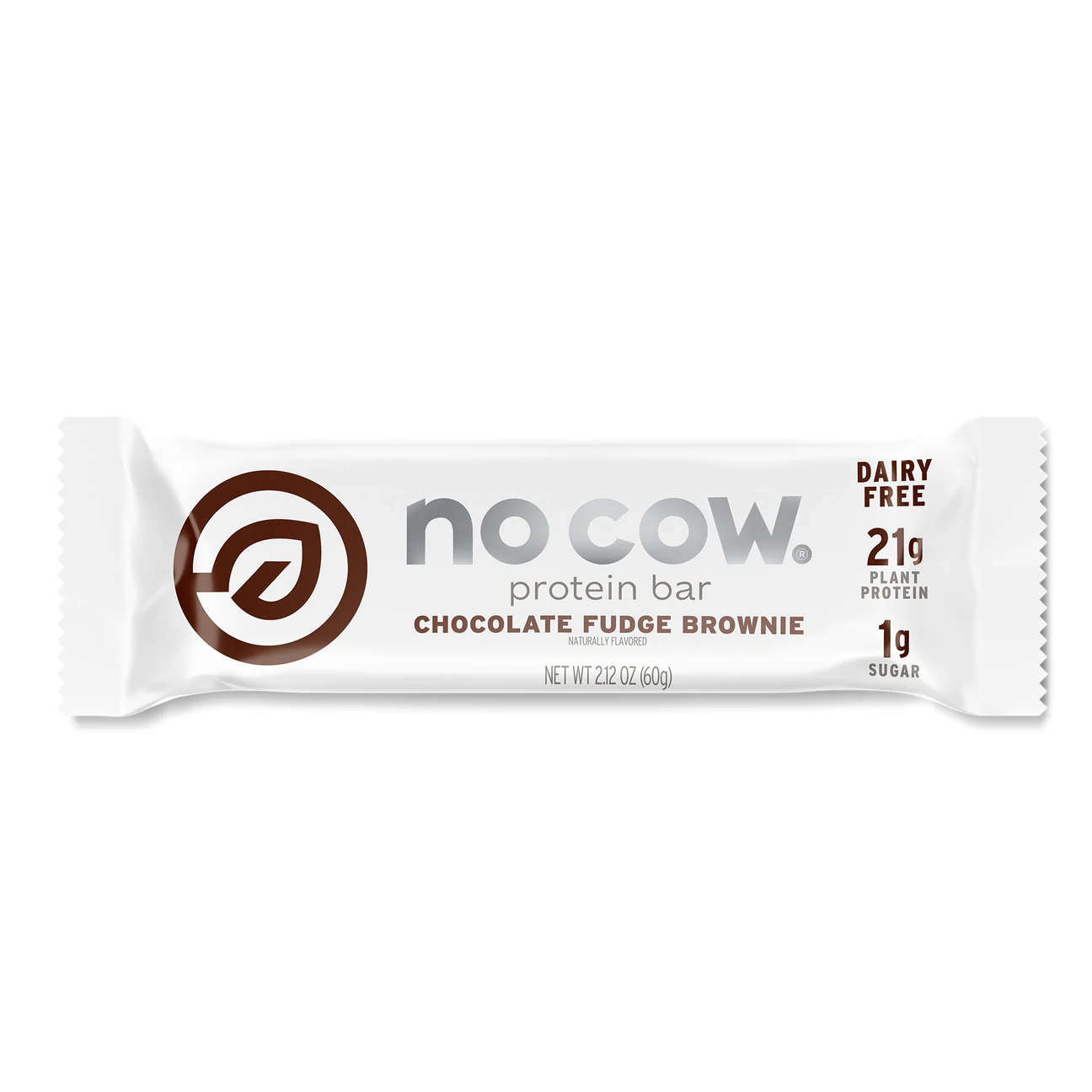 No Cow Bars Chocoalte Fudge Brownie